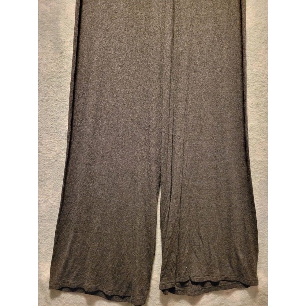 Victoria's Secret Soft Modal Women's Pajama Pants XL Gray PJ Wide Bottoms Leg - Picture 3 of 8